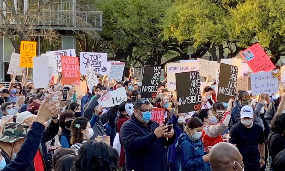 Houston Stop Asian Hate Vigil and Rally
