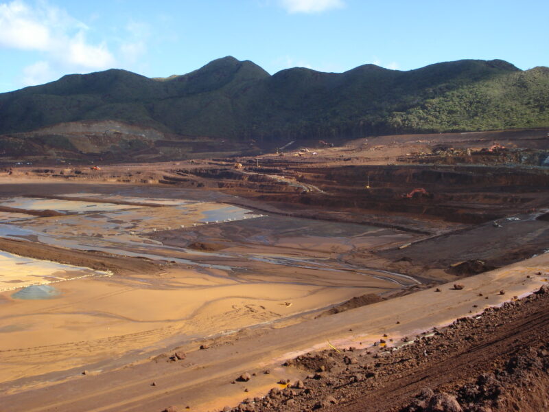 proony resources在新喀里多尼亚的Goro镍矿。