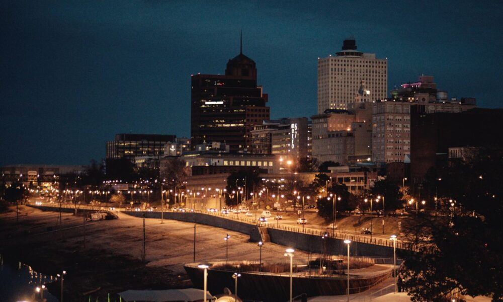 Memphis at night